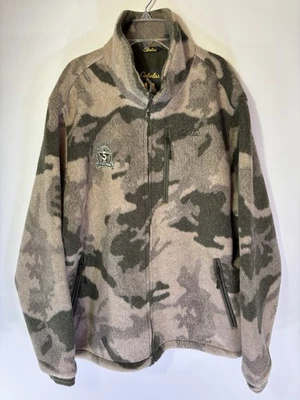 Cabelas Outfitter Series Camo WOOLTIMATE Jacket Coat 4MOST Windshear Mens LG - Image 1 of 4