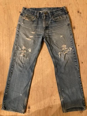 Vintage Carhartt Jeans-Natural Distress Denim-Vintage Denim - Image 1 of 4