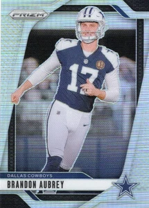 Panini Prizm Brandon Aubrey Silver 2024 - Imagen 1 de 2