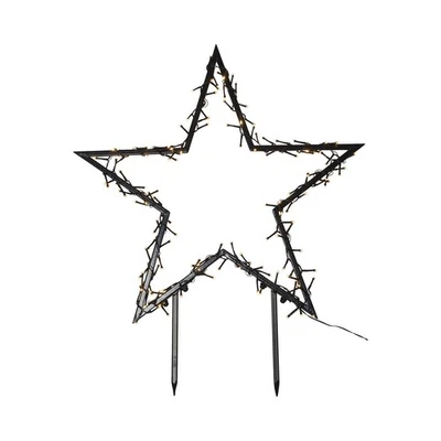 Star Trading  Großer Outdoor-Leuchtstern ,Spiky', Netzbetrieb, Timer, 140 Lichtq - Bild 1 von 4