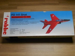 Rarität - Robbe FO 141 GNAT RC Flugzeug mit            Elektro-Impellertriebwerk - Bild 1 von 10