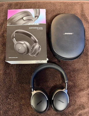 Bose QuietComfort Ultra Over-Ear Headphones - Black - Image 1 of 4