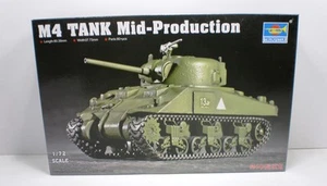 1/72 Scale United States WWII M4 Sherman Tank, Trumpeter - Picture 1 of 8