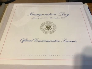 Inauguration Day January 2001 Official Commemorative Souvenir Stamps Bush Cheney - Picture 1 of 2