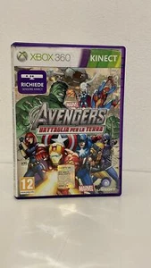 MARVEL AVENGERS BATTLE FOR EARTH GAME - MICROSOFT XBOX 360 ITALIAN - Picture 1 of 3