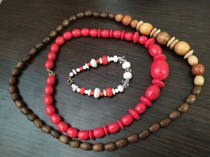 Vintage costume jewelry for women beads, Bracelet Made in the Soviet USSR - Picture 1 of 9