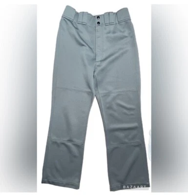 Mizuno Gray Performance Softball Pants Size Medium Athletic Sports - Image 1 of 3