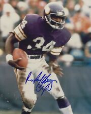 Photo dédicacée signée 8x10 de Rickey Young - NFL Vikings Chargers - avec coa
