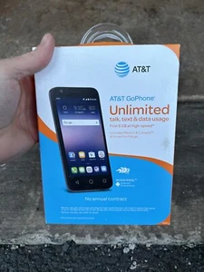 Brand New Sealed At&t Go Phone ALCATEL Ideal 8GB 4.5" Prepaid Smartphone - Picture 1 of 5