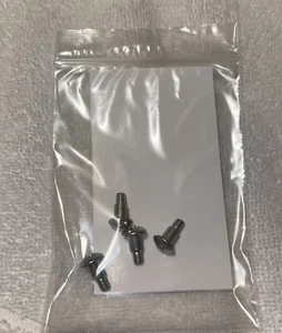 Tamiya 84175/2090009 4x12mm Black Step Screw (4 Pcs.) (WT-01/WR-02/TA01/TT02B)  - Picture 1 of 1