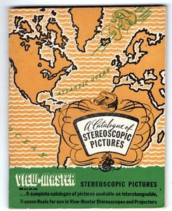 VIEW-MASTER 1948 Stereoscopic Reels Catalog NICE CONDITION Original - Picture 1 of 1
