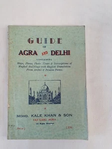 India Agra Delhi Guide Taj Mahal etc 1940's - Picture 1 of 18