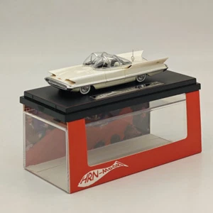 HRN Modelo 1/64 Lincoln 1955 FUTURA CONCEPT Minichamps Blanco Diecast Modelos Coche - Imagen 1 de 8