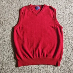 Pendleton Sweater Vest Mens Extra Large Vintage Knit 100% Wool - Picture 1 of 7