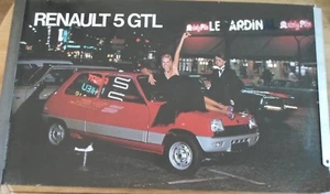 AFFICHE ORIGINALE RENAULT - Renault 5 GTL - Picture 1 of 1