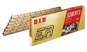 DID 520ERT3-124 Gold 124 Links High Performance Racing Chain with Connecting ... - Picture 1 of 1