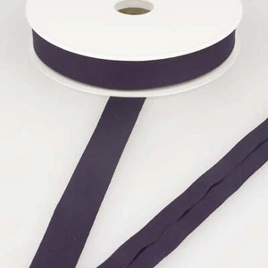Dark Brown (098) - Bias Binding - Stretch Jersey 20mm - Stephanoise - Picture 1 of 1