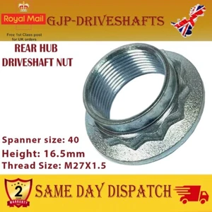 Tuerca de eje de rueda trasera para BMW X1 X3 X5 X6 E53 E70 E83 E84 F25 E71 E72 - Imagen 1 de 6