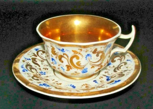1850 KPM Deutsche Präsentation Tasse und Untertasse - Bild 1 von 12