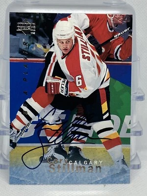 1995-96 Upper Deck Be a Player Auto Cory Stillman #S132 Autograph - Image 1 of 2