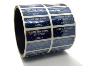 Custom Printing Tamper Evident Holographic Bright Security Label Seal Sticker - Picture 1 of 3