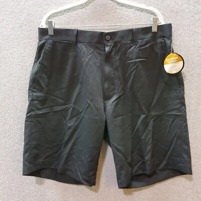 Champions Tour Men Shorts 36 Black Golf Bamboo Nano Carbon Gripper Waistband NWT - Image 1 of 4