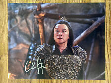 Chin Han Autographed 11x14 Mortal Kombat Photo Shang Tsung