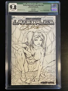 Latex Alice #nn PREVIEW American Dischord McFarlane Spiderman Homage CGC 9.8 - Picture 1 of 6