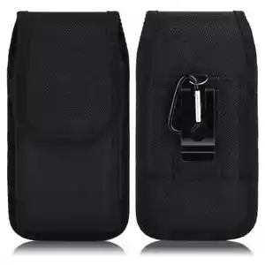 Double Phone Vertical Holster Pouch Wallet Case with Belt Clip for iPhone,Samsun - Picture 1 of 7