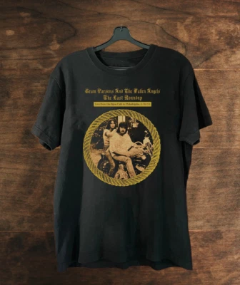 Gram Parsons and the Fallen Angels Band Live Tour Gift For Fan T-shirt SC320
