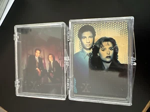 1995-96 Topps The X Files Series 1 & Series 2 Trading Cards Complete Sets - Picture 1 of 9