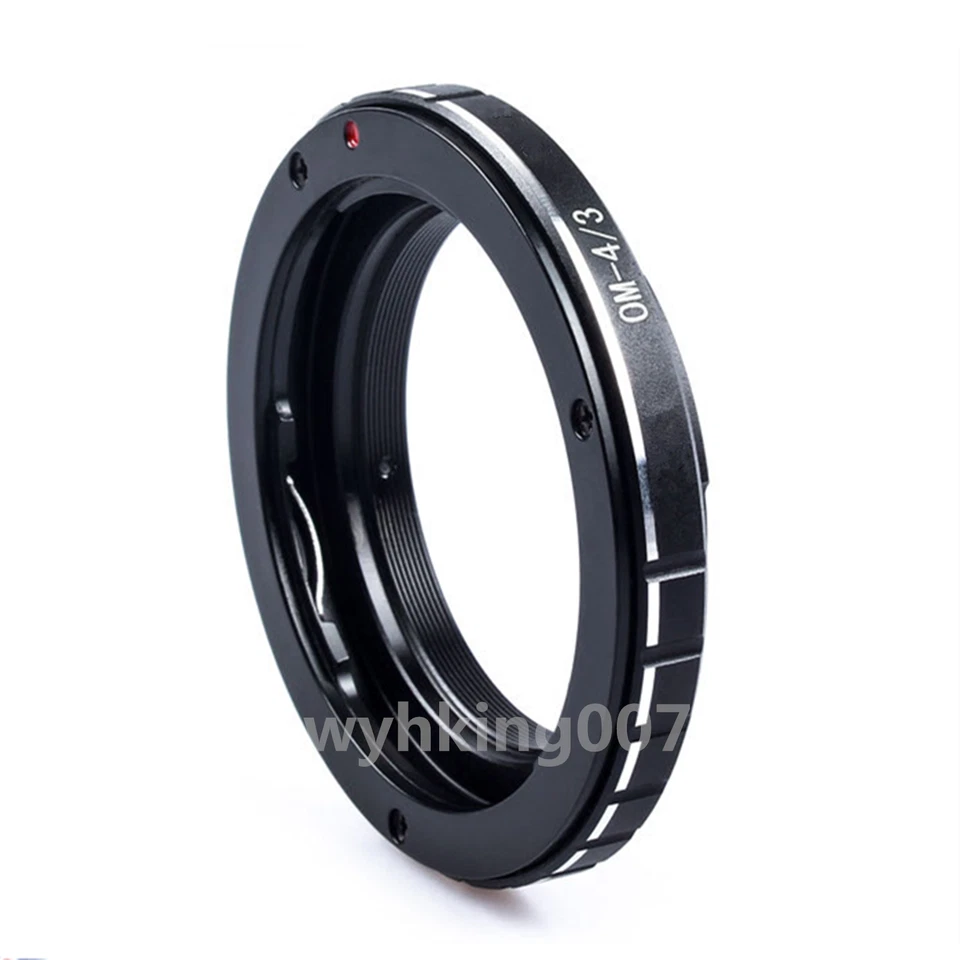 OM-4/3 Olympus OM Lens To Four Thirds 4/3 Adapter E620 E600 E520 E300 E420 E510 - Image 1 of 1