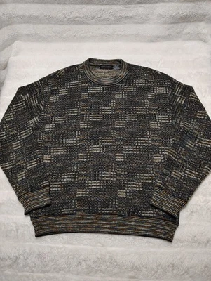 Suéter De Colección Jhane Barnes Talla L Colorido Mezcla de Lana Patrón Raro  Foto 1 de 4