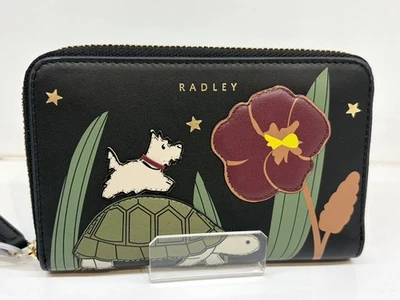 Brand New Radley Midnight Wanderer - Medium Zip Around Purse - Black - Image 1 of 3