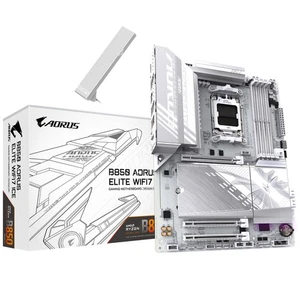 Gigabyte B850 AORUS ELITE WIFI7 ICE Hauptplatine (Sockel AM5) DDR5 ATX - Bild 1 von 9