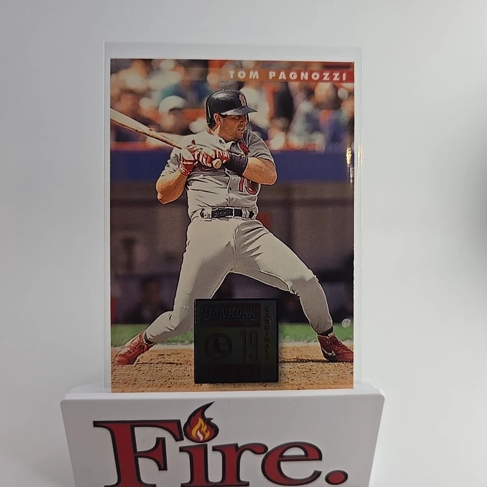 1996 Donruss #278 Tom Pagnozzi St Louis Cardinals  - Image 1 of 4