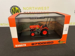 UNIVERSAL HOBBIES 6303 1:32 SCALE KUBOTA B7100HSB COMPACT TRACTOR - Picture 1 of 3