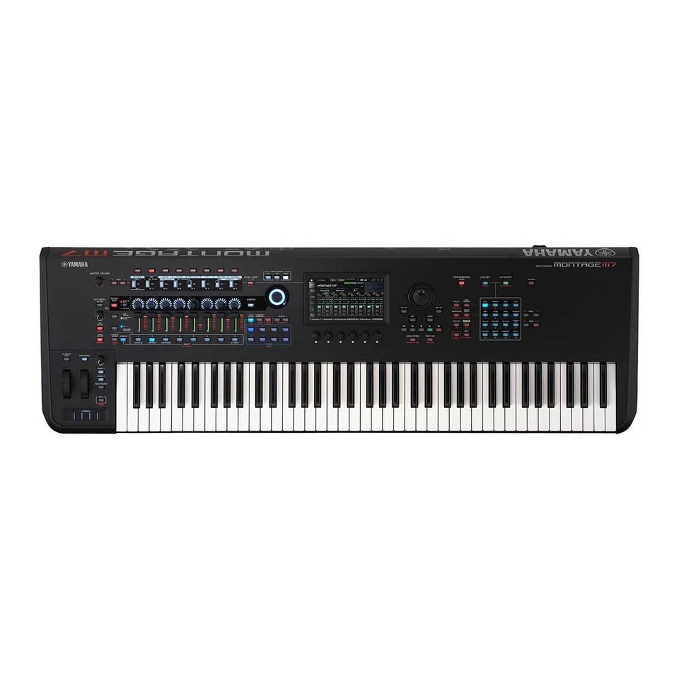 Yamaha Music Synthesizer MONTAGE M7 Virtual Analog AN-X Equipped FSX Keyboard - Image 1 of 2