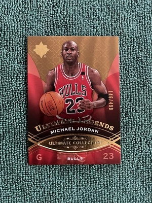2008-09 Ultimate Collection LEGENDS Michael Jordan Bulls /499 RARE - Image 1 of 4