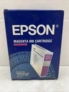 Original Epson Stylus Color 3000 Tintenpatrone Magenta S020126 09/2011 Neu - Bild 1 von 3