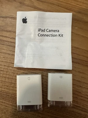 Kit connessione fotocamera Apple iPad OEM A1362 A1358 usato ottime condizioni - Immagine 1 di 3