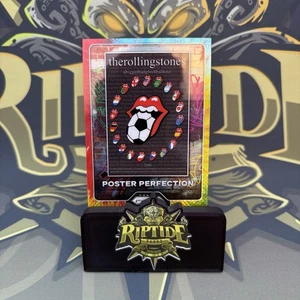 The Rolling Stones Panini Prizm 2025 Poster Perfection Tie-Dye Prizm /49 #23 - Picture 1 of 3