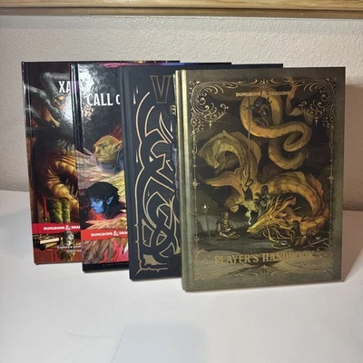 D&D книга лот из 4, 5,5 игроков справочник Alt Cover, Vecna, Netherdeep, Xanathar - Изображение 1 из 4