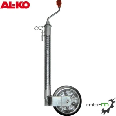 AL-KO 1223614 Stützrad 48Ø,300kg Durchrutschsicherung gerippt Anhänger Wohnwagen - Bild 1 von 3