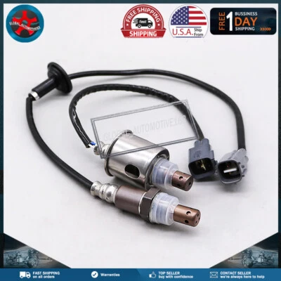 Juego de 2 sensores de oxígeno O2 para Toyota Prius 2004-2009 1,5 L aguas arriba y aguas abajo Foto 1 de 4