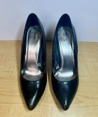 Mossimo Womens Stiletto Heels Shoes Size 7 Slip On Formal Black - Image 1 of 4