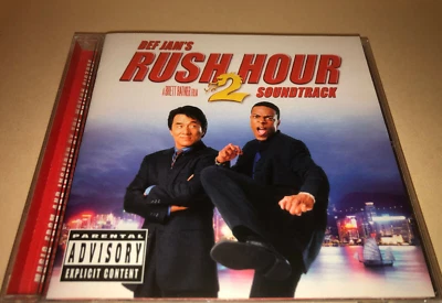 Rush Hour 2 CD soundtrack Snoop Dogg Slick Rick LL Cool J Utada Method Man Nate Foto 1 de 4