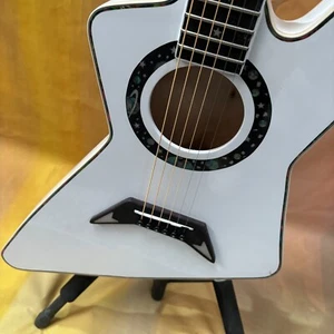 Dommen.t Matth. Jabs Explorer Acoustic EX90 Chitarra Elettrica Top in Abete Massello F/S - Foto 1 di 5
