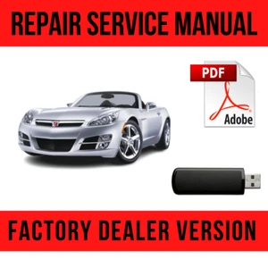 Saturn Sky 2006-2009 Factory Repair Manual USB - Picture 1 of 1