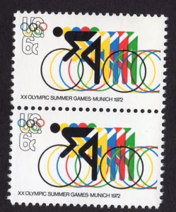 Scott #1460 Bicycling Pair of Stamps - MNH - Picture 1 of 1